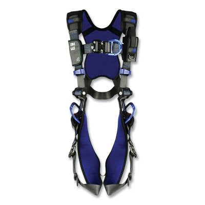 3M 1113214 ExoFit X300 Comfort Wind Energy Climbing/Positioning Safety Harness, Back/Front/Hip D-Rings, 2X-Large, Auto-Locking QC