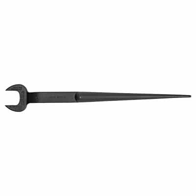 Spud Wrench, 1-1/4 in Opening, 60 Offset Angle, For 3/4 in Heavy Nut