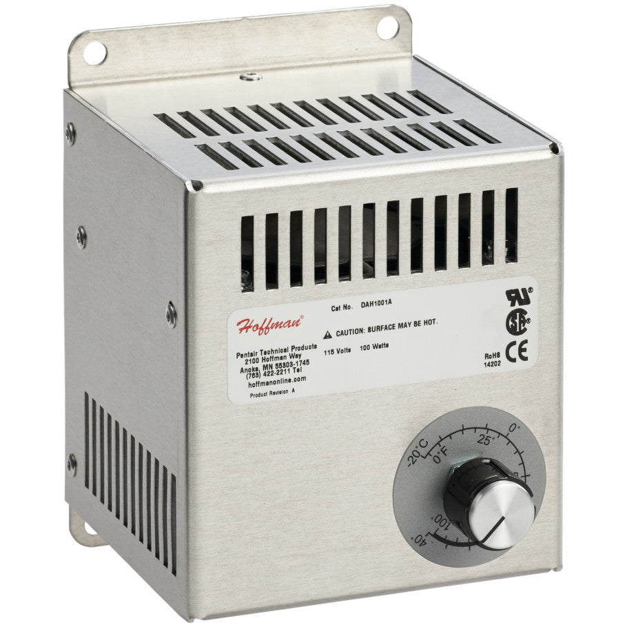 Enclosure Electric Heater, Aluminum Housing, 200W, 115V
