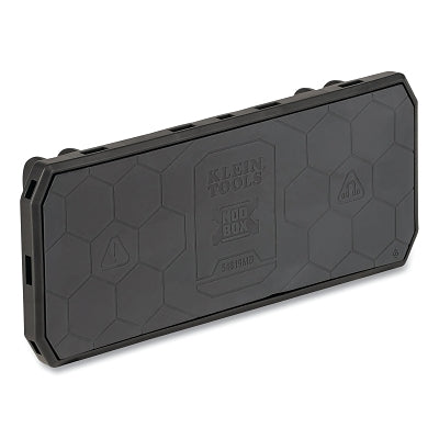 MODbox Toolbox Component, Magnetic Strip Rail Attachment, 7.4 in L, Dark Gray