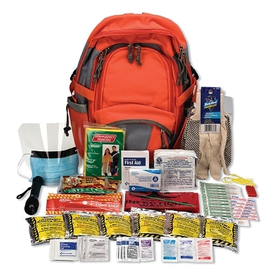 Emergency Preparedness Kit, 63 Pieces, Fabric BackPack
