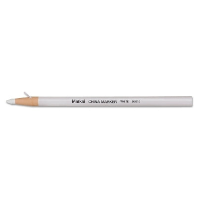 China Marker, White, Paper-Wrapped Grease Penicel