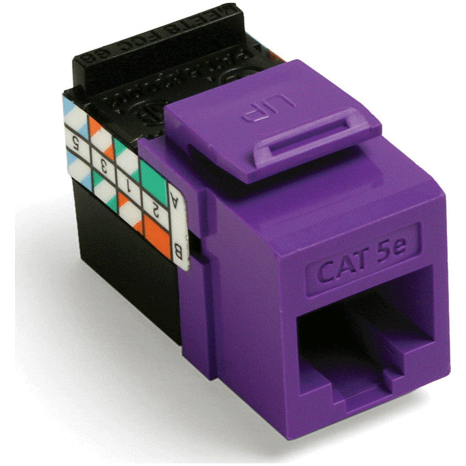 GIGAMAX Cat 5e QUICKPORT Jack, Purple