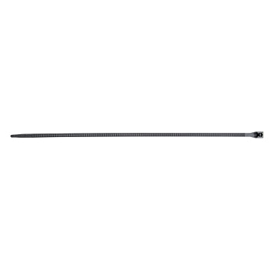 Xtreme Temp Cable Tie, 75 lbs, 11 in L, Black