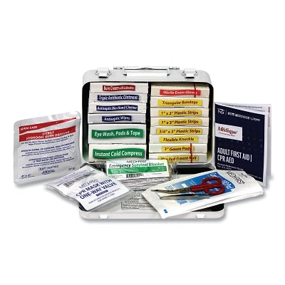 Class A Kit, First Aid, 16 Unit, Plastic Case, Carry Handle