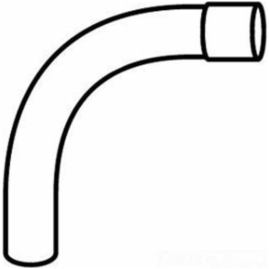Carlon Schedule 40, 90-Degree Non-Metallic Rigid Conduit Elbow With Belled End