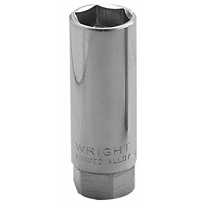 3/8" Dr. Spark Plug Sockets, 3/8 in Drive, 13/16 in, 6 Points
