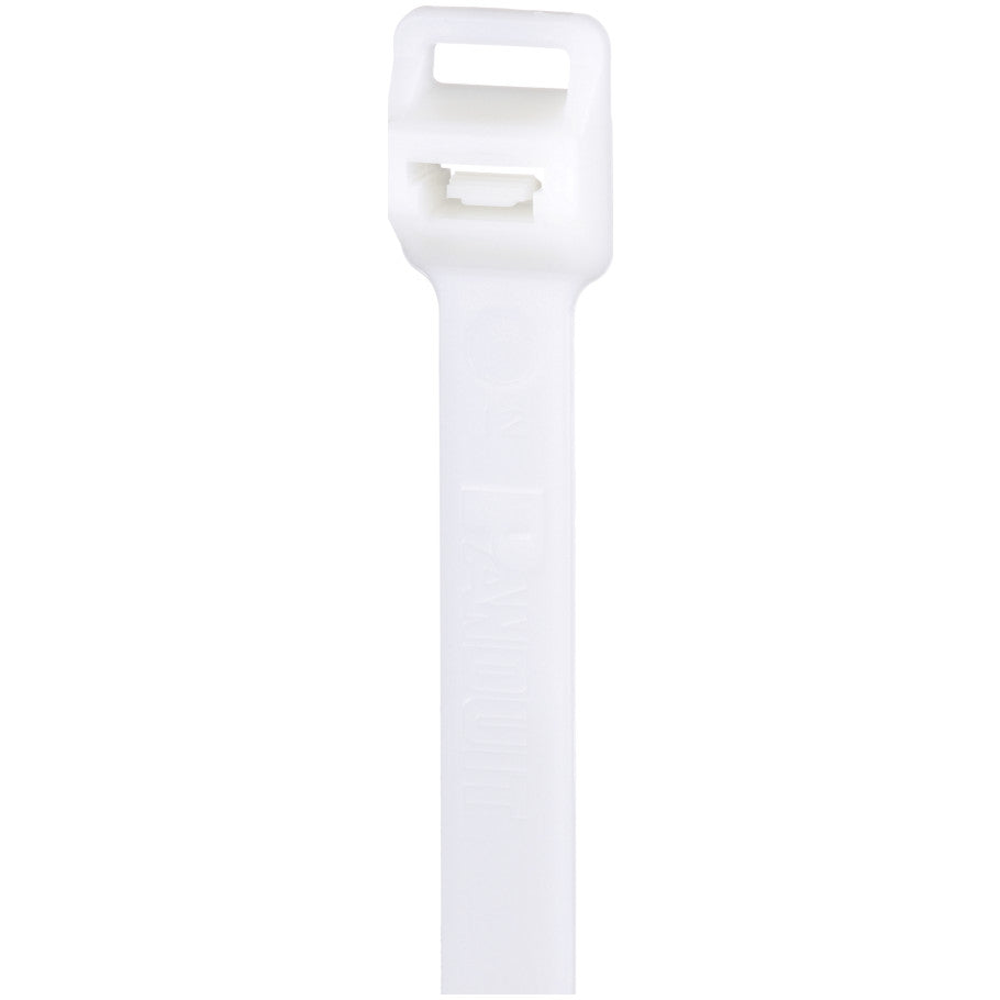 Pan-Ty PLT12EH-C Cable Tie, PA6.6, 40.1"L, 250lb, PK100