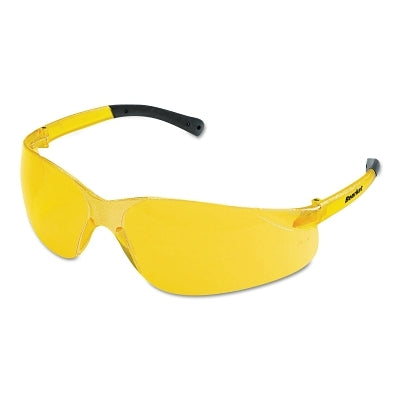 BearKat BK1 Series Safety Glasses, Amber Lens, Duramass Scratch-Resistant, Amber Frame