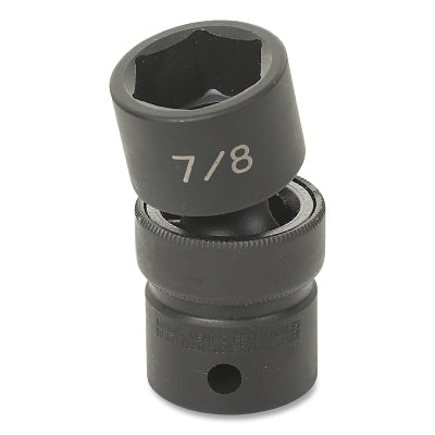Impact Socket, 1/2 in Drive Size, 9/16 in Socket Size, Hex, 6-point, Standard Length, Universal
