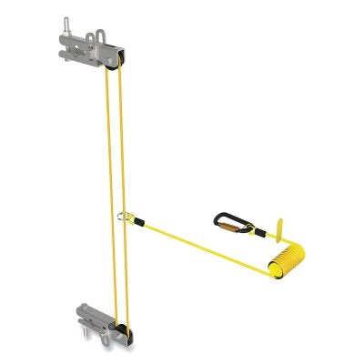 3M 6100566 DBI-SALA Fixed Ladder Self-Retracting Lifeline Anchor Tagline, Yellow