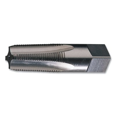 0462 Bright Semi-Bottoming Tapered Pipe Tap, 4FL, 1/2 in-14 NPT Tool Size