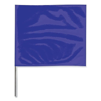 Stake Flag, 2 in x 3 in, 18 in H, Blue