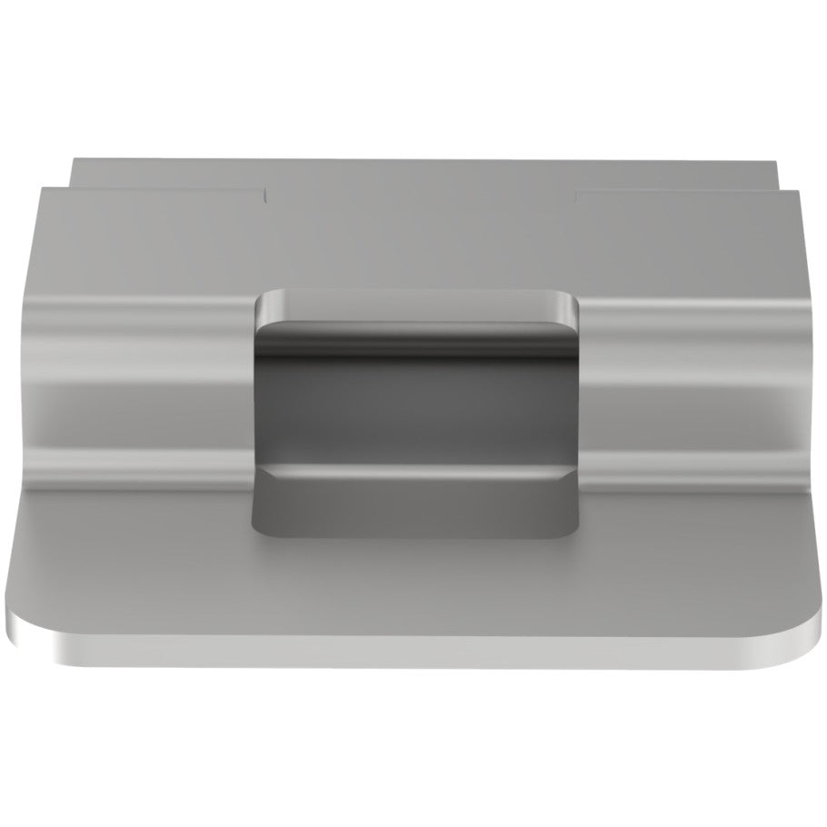MCMS12-P-C Clip-on Mount, Indoor use, Zinc Plated Steel, .03-.125", PK100