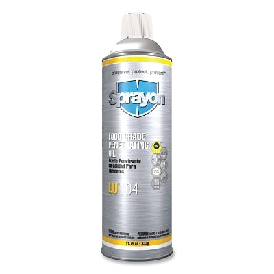 LU104 Food Grade Penetrating Oil, 11.75 oz, Aerosol Can