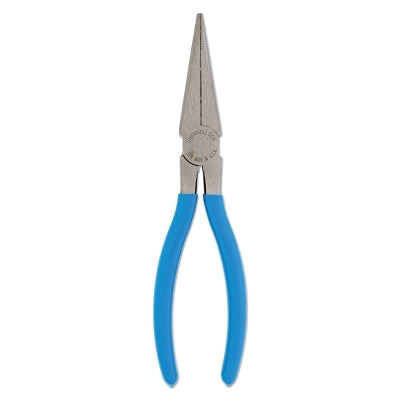 Long Nose Plier, Straight Needle Nose, High Carbon Steel, 7-1/2 in