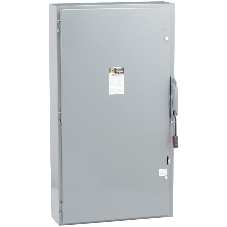 Single Throw Fusible 400A 600VAC/DC 3P3W Heavy Duty Disconnect