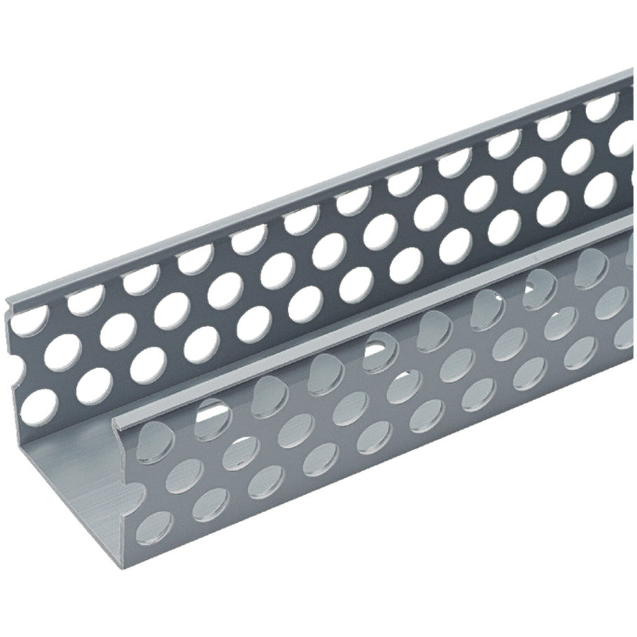 Flush Cover Type D Round Hole Wiring Duct, 2 in. w x 2 in H