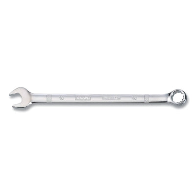 Combination Wrench, 10 mm, 6-11/32 in OAL, 12-point, Full Polish Chrome