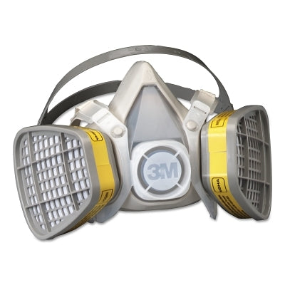3M 5103 5000 Series Half Facepiece Respirators, Small, Organic Vapors/Acid Gases
