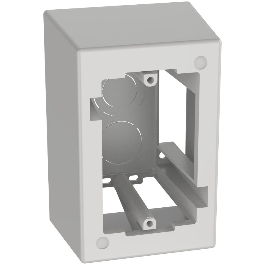 Non-Metallic Low Voltage Deep Outlet Box With Adhesive For LD Series Raceway