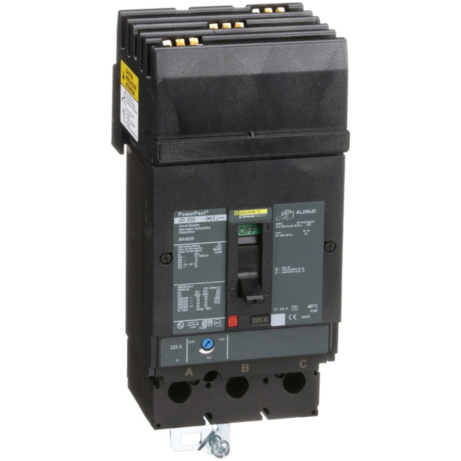 J-Frame Thermal Magnetic UL Current Limiting 225A 600V 3-Pole Circuit Breaker