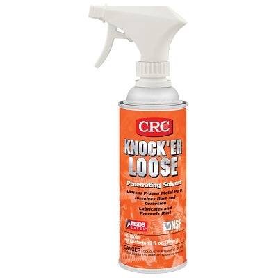 Knock'er Loose Penetrating Solvent, 16 oz Aerosol Can with Spray Trigger