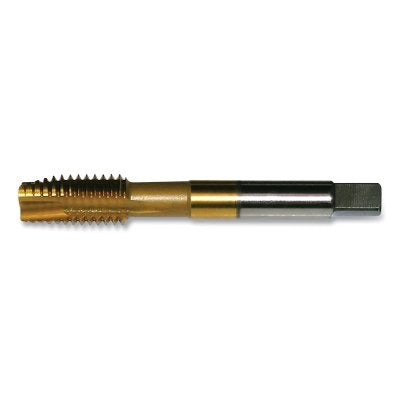 SPAR Plug Spiral Point Aerospace Tap, 1/4-20 UNC Tread Size, TiN Finish, 2.5 in OAL