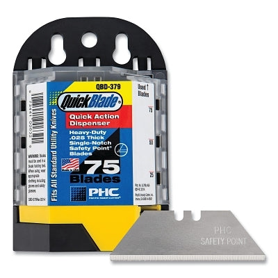 Quickblade Dispenser, QBD-379, With SPS-92 DuraTip Safety Point Blades
