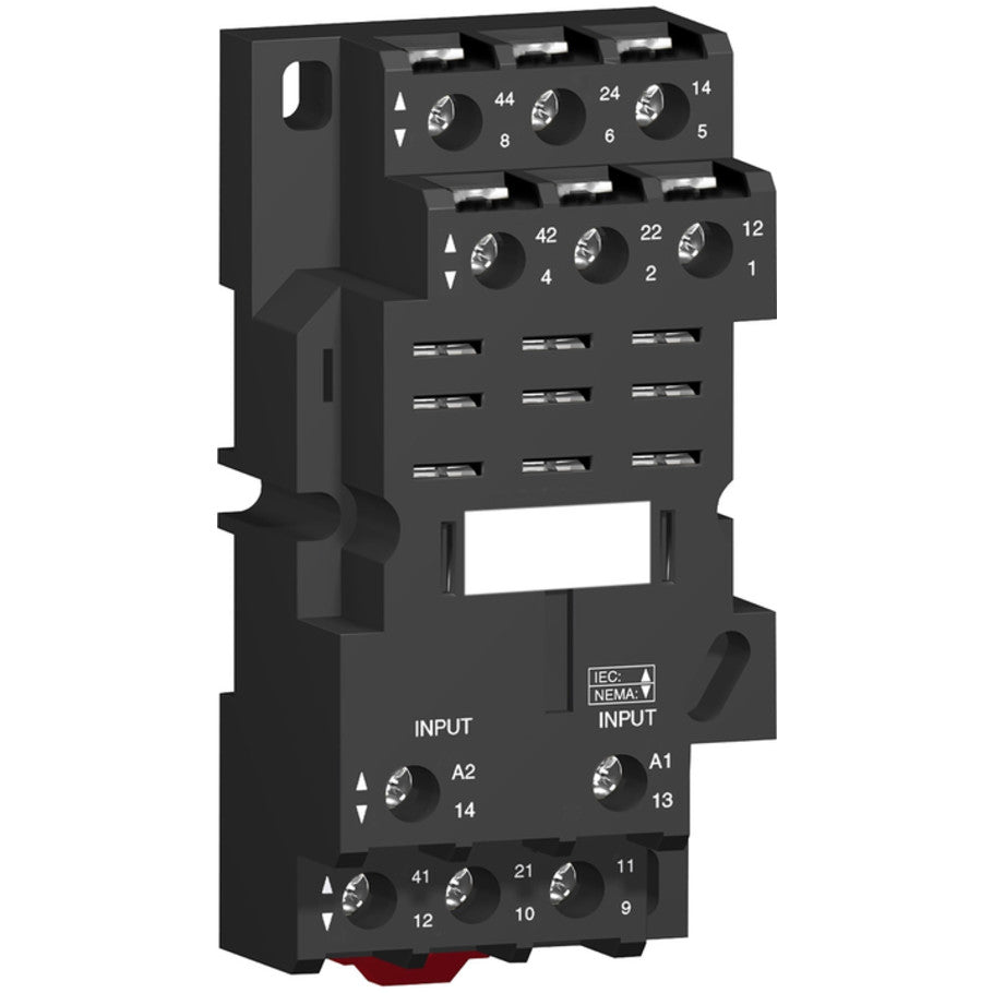RPM Relay Socket, Screw Terminal Connection, 16A, 250V, Compatible with RPM3 Series Relays