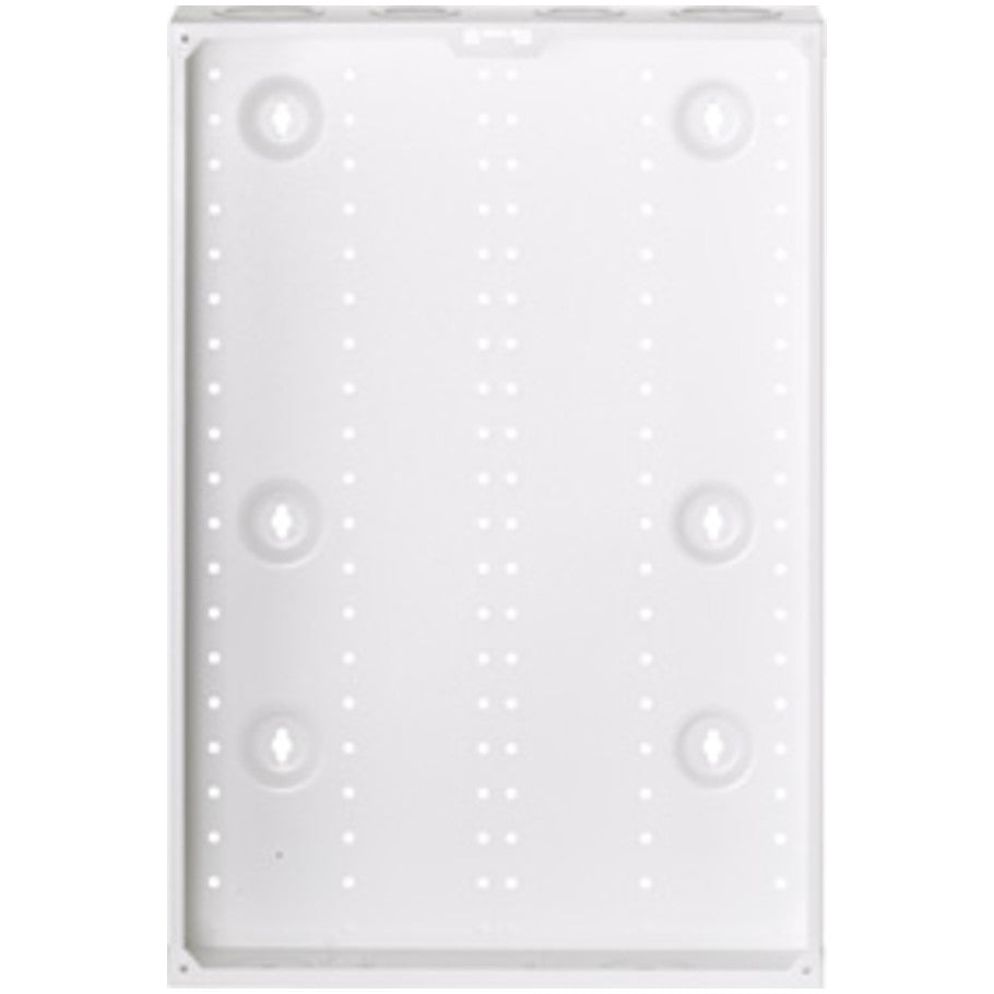 Structured Media Enclosure without Cover, White Powder Coated, 20-Gauge Steel, 21.1 H x 14.38 W x 3.63 in. D