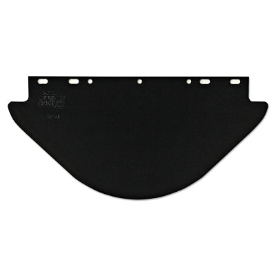 Visor, Shade 5, Unbound, 19 in L x 9-3/4 in H, For Fibre-Metal Head Gear/Cap Adaptors