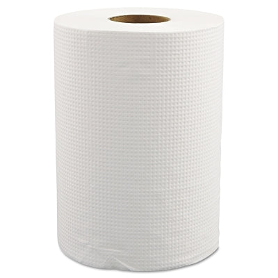 Hardwound Roll Towels, 8" x 350ft, White