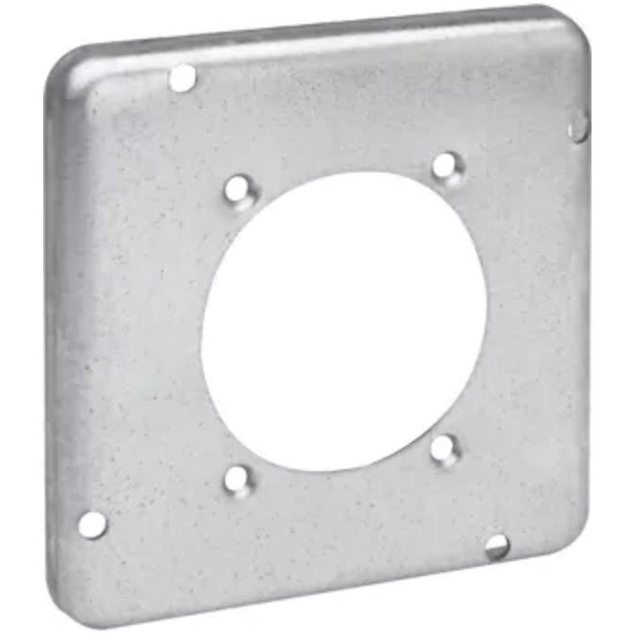 Steel 4-11/16 in. Square Surface Cover Raised 1/2 in.