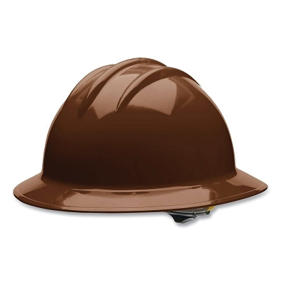 C30 Classic Full-Brim Hard Hat, 6-point Ratchet, Chocolate Brown