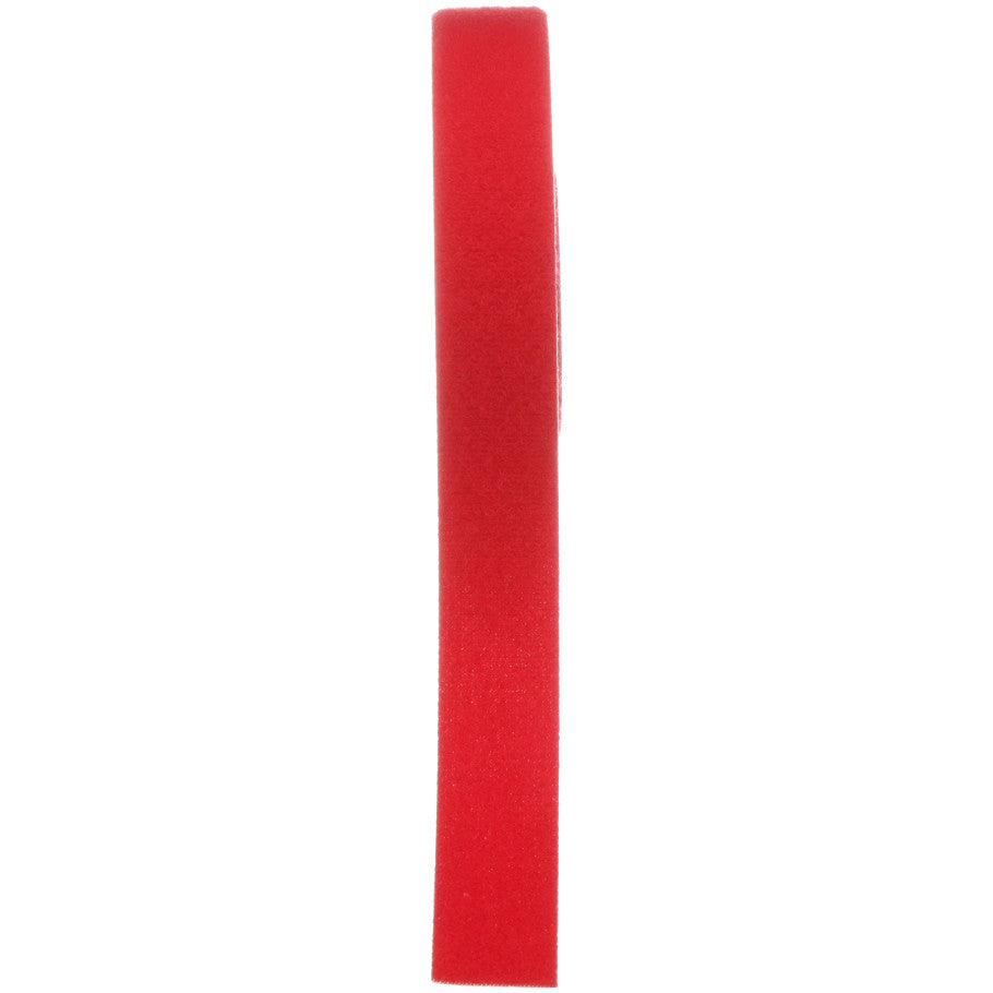 Tak-Ty Hook and Loop Cable Ties, 15 ft. L x 0.75 in. W, Red Continuous Roll