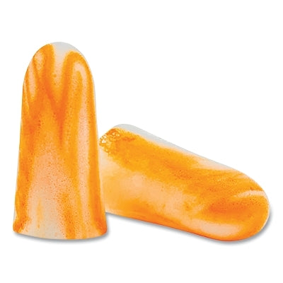 Softies Foam Earplugs, Foam, Orange, Uncorded