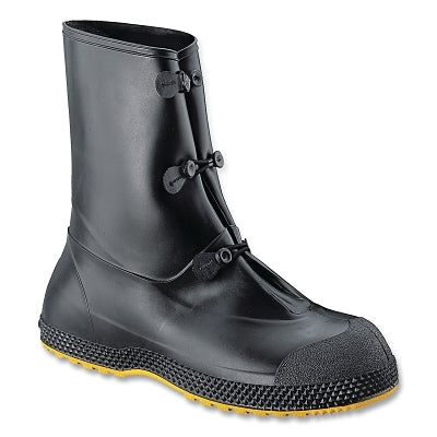SF PVC Overboots, Mid, Medium, 12 in H, Black