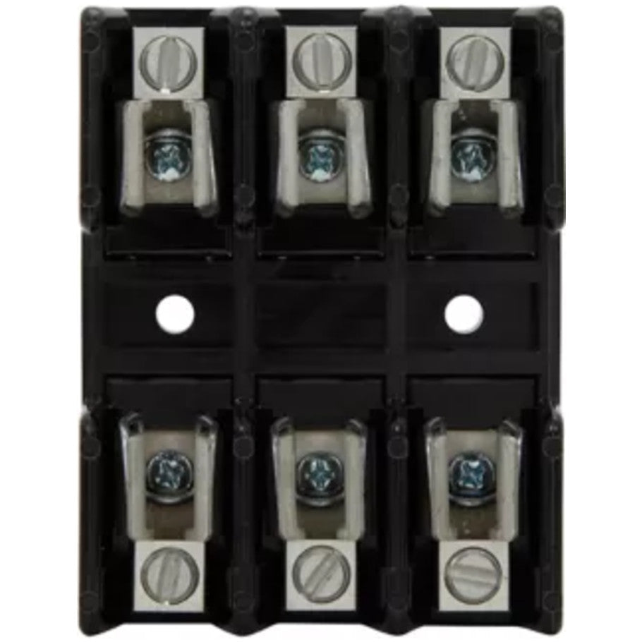 G Series Class G Fuse Block With Box Lug and Retaining Clip, 60A, 480V, 3-Pole