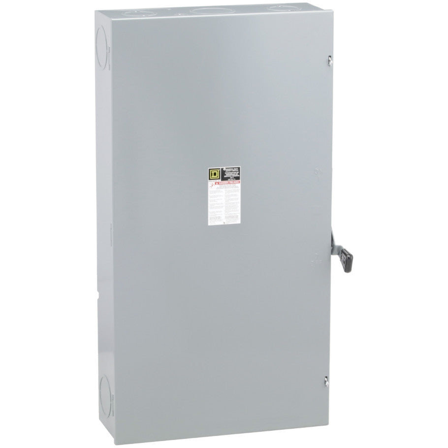 General Duty Disconnect, Fusible, 3 Phase, 400A 120/240V, 3P4W
