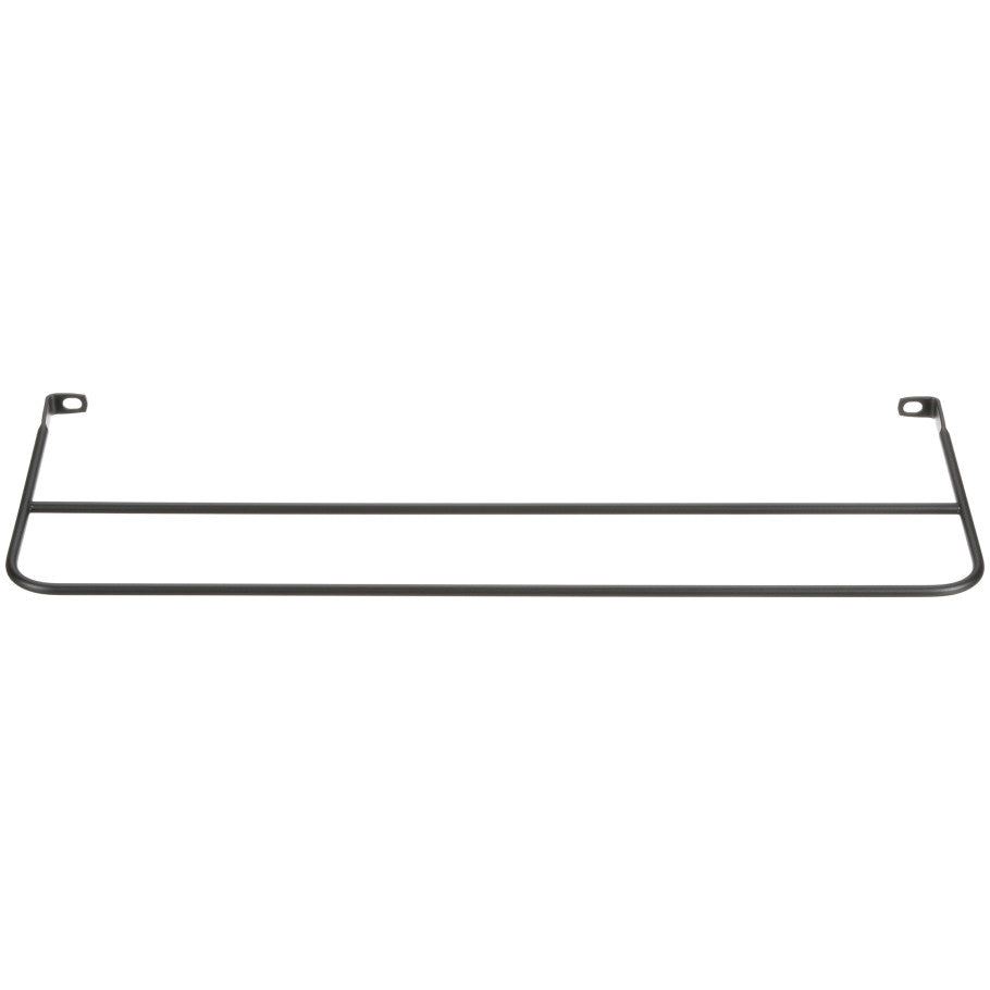 Deep Strain Relief Bar, CRS Material, Black, 7 in. Offset