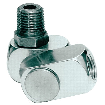 Dynaswivel NPT Air Line Connectors, 1/4 in (NPT) F, Aluminum