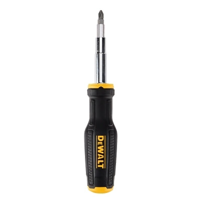 MAX FIT Multi-Bit Screwdriver, 11-in-1, 5 in Shank, Includes Phillips, Slotted, Torx, Square and Nut Driver Bits
