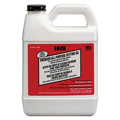 Premium All-Purpose Thread Cutting Oil, 1 gal, Jug, 302° F
