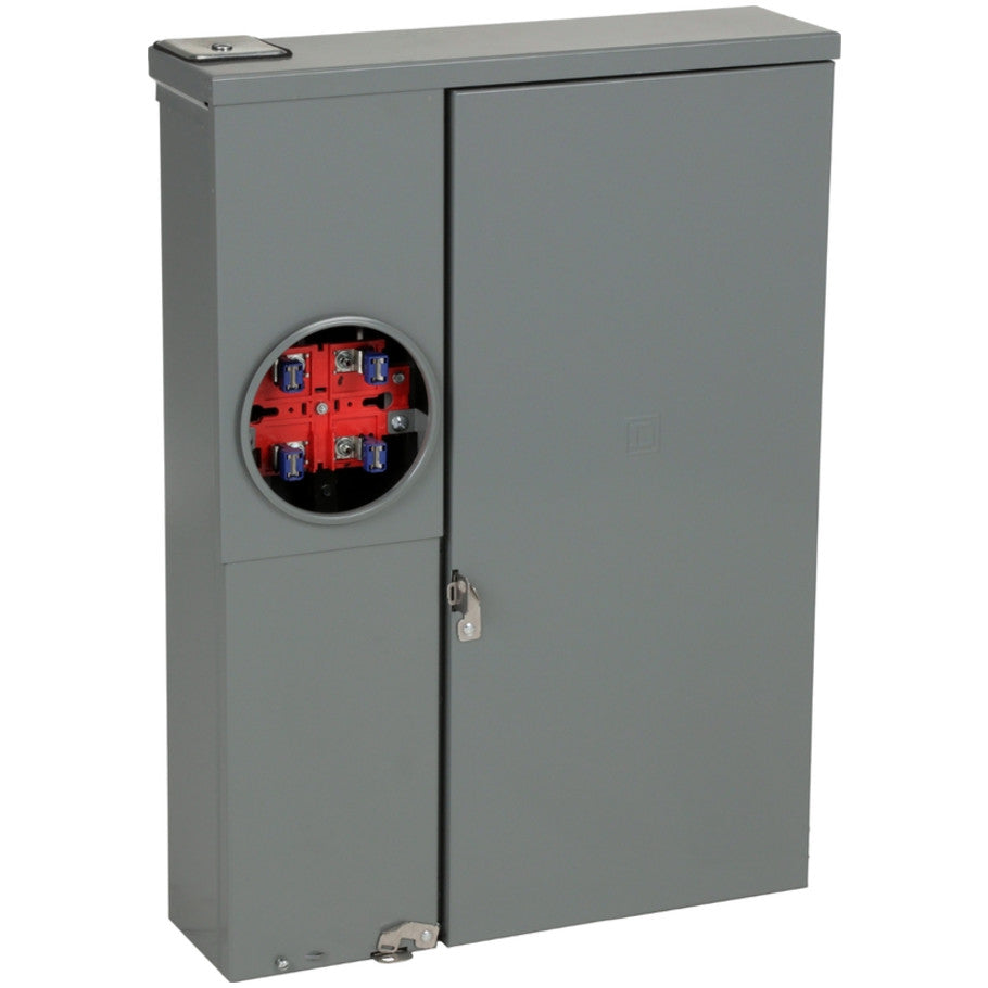 Homeline Meter Main, Ring-Type, Surface-Mount,  200A, 22kA, OH/UG
