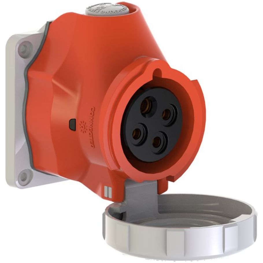 Pin and Sleeve Switched Receptacle, IEC 309, 30A, 480V, 3P4W