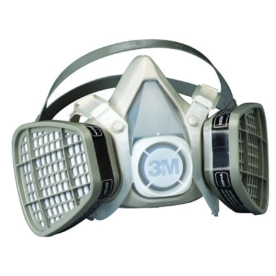 3M 5101 5000 Series Half Facepiece Respirators, Small, Organic Vapors