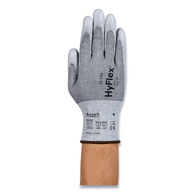 11-755 Cut Resistant Glove, Size 9, Gray