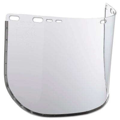 F30 Acetate Faceshield, 8156, Uncoated, Clear, E Shape, Bound, 15.5 in L x 8 in H