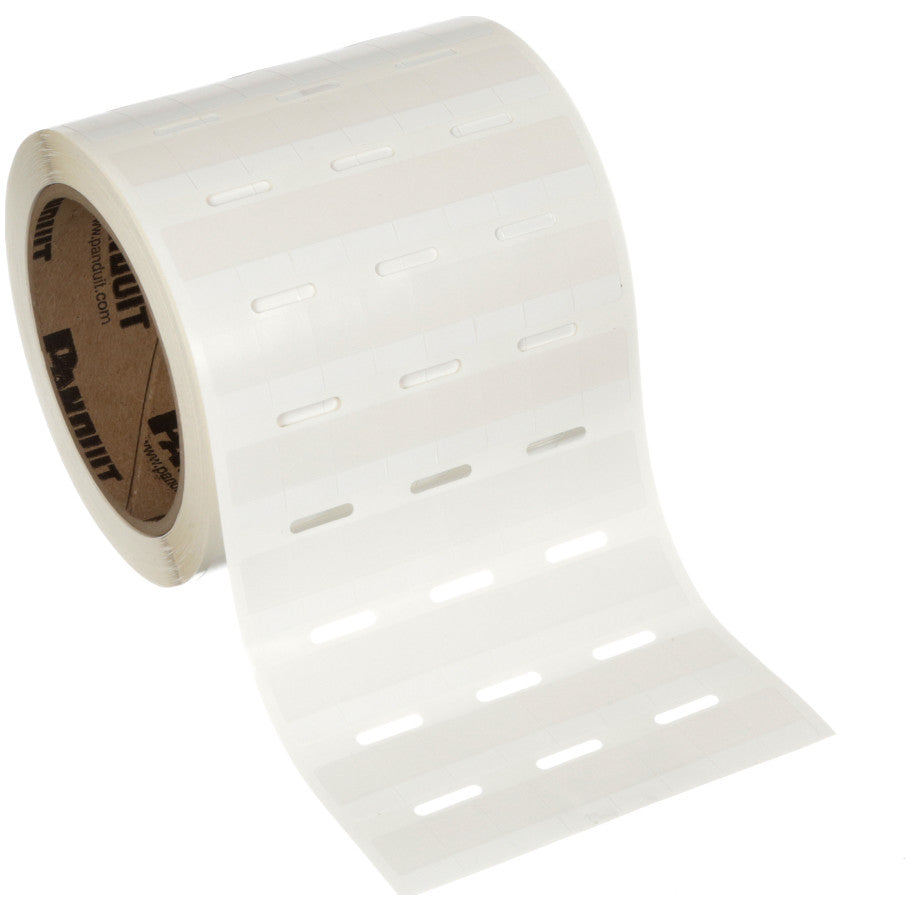 S050X075VATY Self-Lam, Vinyl, White, 5000 Lbls, TT, 0.75"x0.5", 0.25" PO H
